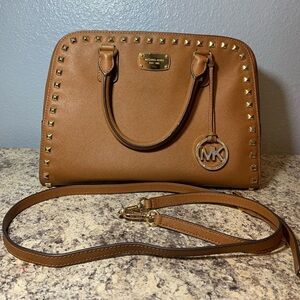 Michael Kors Studded Leather Handbag